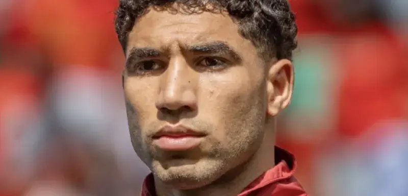 Achraf Hakimi, défenseur du PSG et de la sélection marocaine
