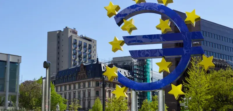 Drapeau européen symbolisant les visas Schengen