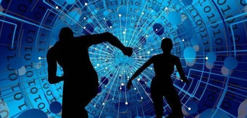 Illustration représentant la protection des données personnelles et l'effacement des traces numériques sur Internet