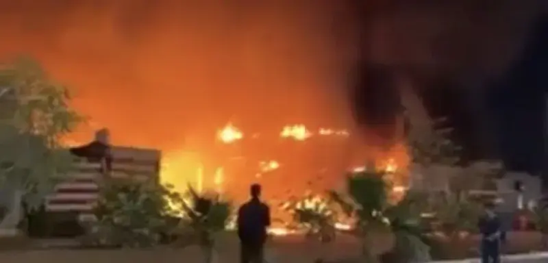 Frappe de missile iranien sur Dimona en Israël, 21 mars 2026