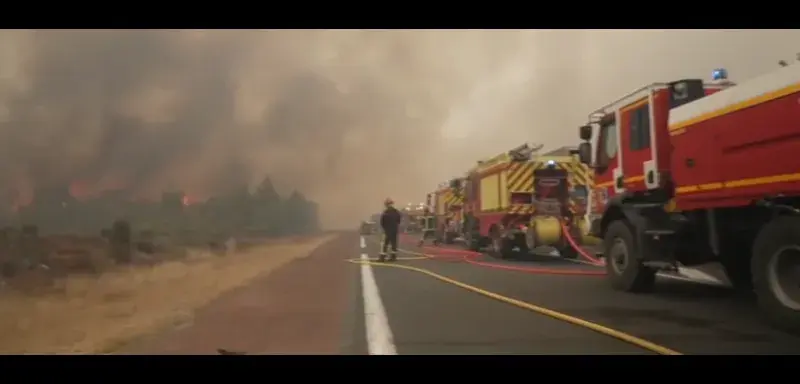 Incendies en Gironde
