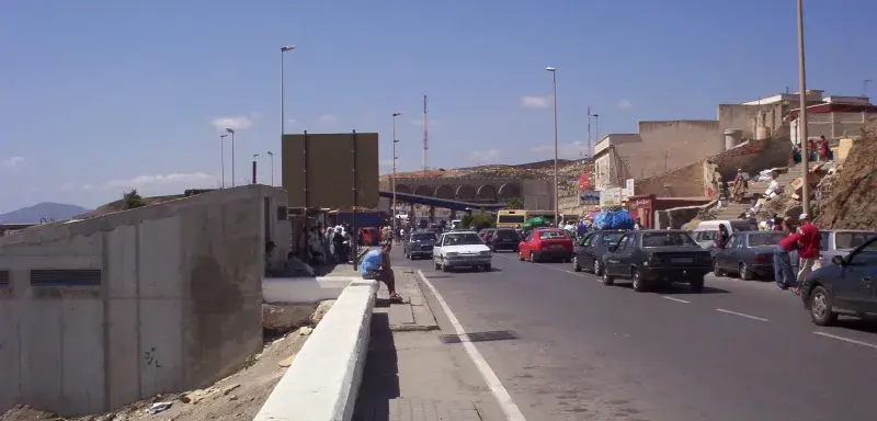 Spanish-Moroccan border (Ceuta-Sebta)
