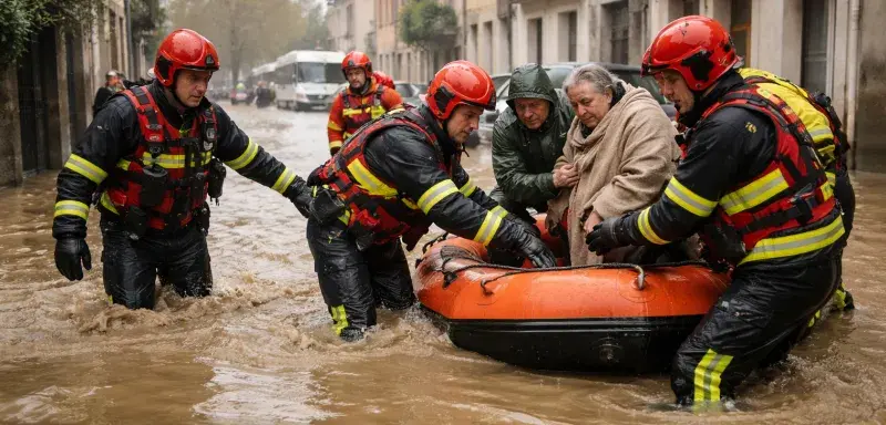 L’Hérault reste en vigilance rouge après des crues historiques. Des communes isolées, routes coupées et secours mobilisés à deux jours de Noël