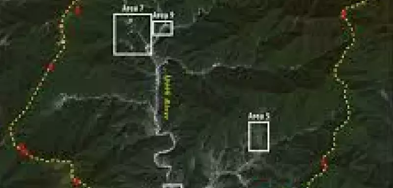 l’ONG Amnesty International s'est appuyée sur des images satellites... (DR) l’ONG Amnesty International s'est appuyée sur des images satellites... (DR)