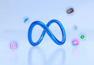 Logo Meta sur un smartphone illustrant les licenciements