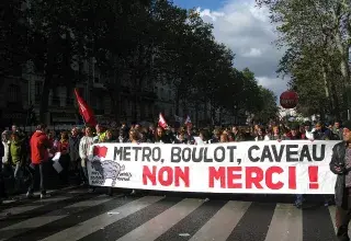 Manifestation contre la réforme des retraites à Paris