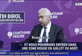Fatih Birol, directeur exécutif de l'AIE, lors de son intervention à Chatham House le 21 mai 2026