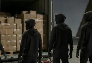 Illustration du braquage de camions Apple dans le Val-d'Oise