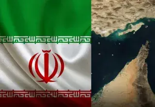 Navires pétroliers dans le détroit d'Ormuz, voie maritime stratégique entre l'Iran et Oman