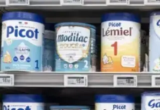 Boîtes de lait infantile Gallia et Blédilait concernées par le rappel massif de Danone en France