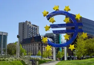 Drapeau européen symbolisant les visas Schengen