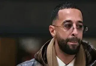 Le rappeur marseillais Naps lors de son procès devant la cour criminelle de Paris
