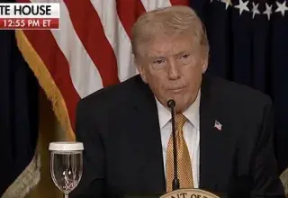 Illustration de la tension diplomatique entre Donald Trump et Emmanuel Macron concernant le détroit d'Ormuz