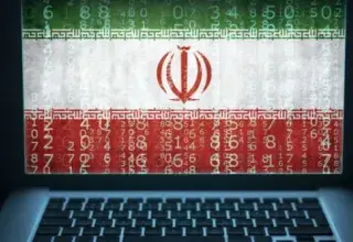 Illustration représentant une cyberattaque menée par des hackers liés à l'Iran