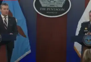 Illustration de la guerre entre les États-Unis et l'Iran