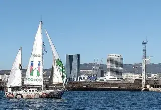 Illustration pour l'article: Flotille pour la Palestine fais un article sur le départ sur Marseille aujourd'hui samedi n'oublie p