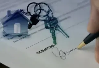 Illustration représentant la hausse des taux de crédits immobiliers en France