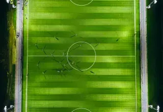 Stade de football - Finale CAF Confédération Zamalek USM Alger