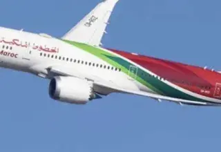 Avion Royal Air Maroc