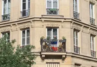 beige building