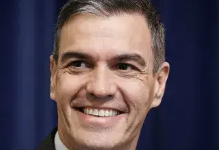 Pedro Sánchez, Premier ministre espagnol, lors d'une conférence de presse