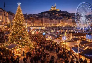 À Marseille, les fêtes de Noël 2025 mêlent traditions provençales, marchés animés et ferveur populaire malgré un temps maussade.