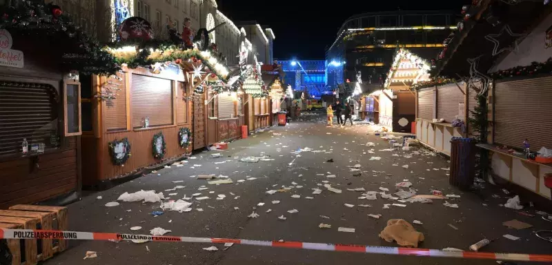 Allemagne : une voiture fonce dans la foule d'un marché de Noël à Magdebour