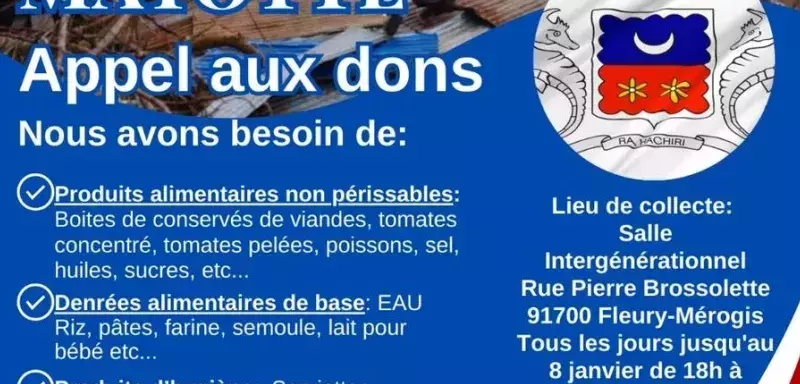 Cyclone Chido : un élan de solidarité exceptionnel pour Mayotte