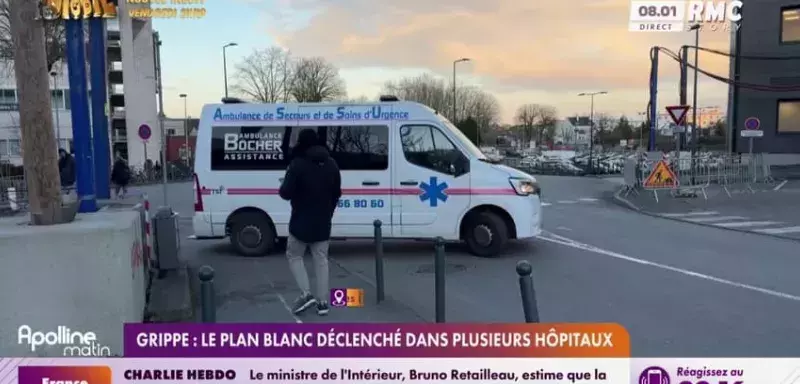 France : les services d’urgence débordés par une forte épidémie de grippe