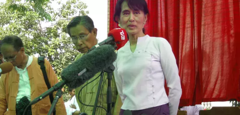 Aung San Suu Kyi a été élue avec plus de 80% des voix dans sa circonscription. (Xinhua)