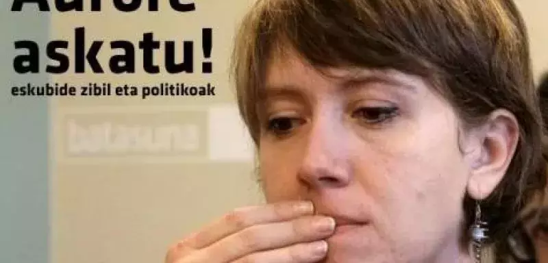 Aurore Martin, militante basque de 33 ans du parti Batasuna, illégal en Espagne mais pas en France, a été interpellée la semaine dernière... (DR)