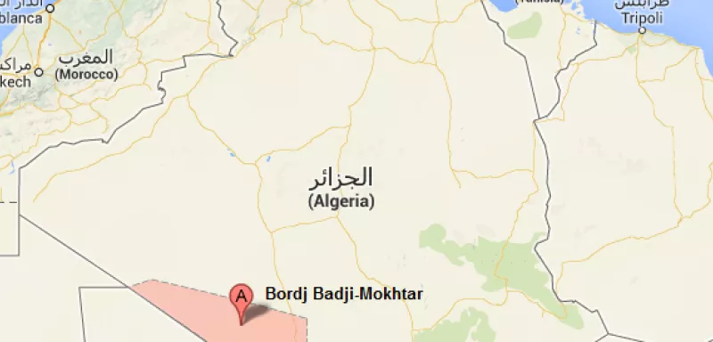 Affrontements tribaux dans la localité de Bordj Badji-Mokhtar, dans la province algérienne d'Adrar, à 1400 km au sud-ouest d'Alger