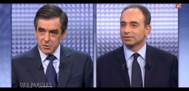 Les deux candidats à la présidence de l'UMP ne sont pas arrivés à se différencier... (capture d'écran)