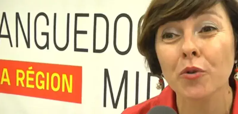 Carole Delga, présidente de la région LRMP. 