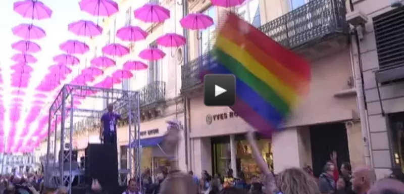 C'est devenu un rendez-vous incontournable pour la communauté LGBT, mais cette 23ème édition montpelliéraine revêtait un caractère particulier, parce qu’international, en parrallèle du Congrès Européen des Fiertés organisé au Corum.