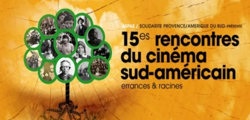 A Marseille, les 15es Rencontres du cinéma sud-américain auront lieu du 15 au 23 mars. (Affiche des Rencontres)