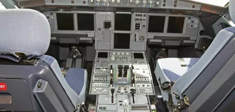 terrible scène du cockpit verrouillé de l'intérieur... (DR)