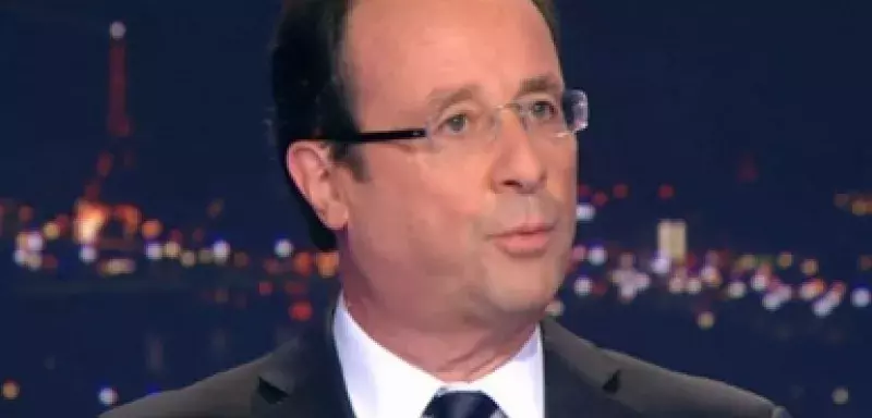 Le chef de l'Etat Français sur le plateau de TF1 dimanche 9 septembre (capture d'écran)