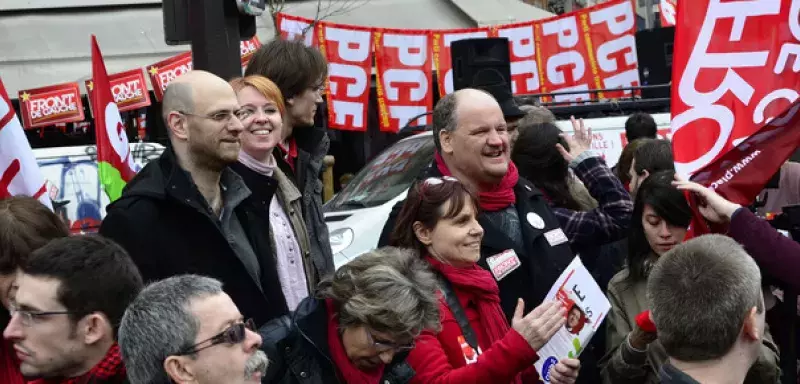 Ils étaient 50.000 manifestants, selon le Front de Gauche... (DR)