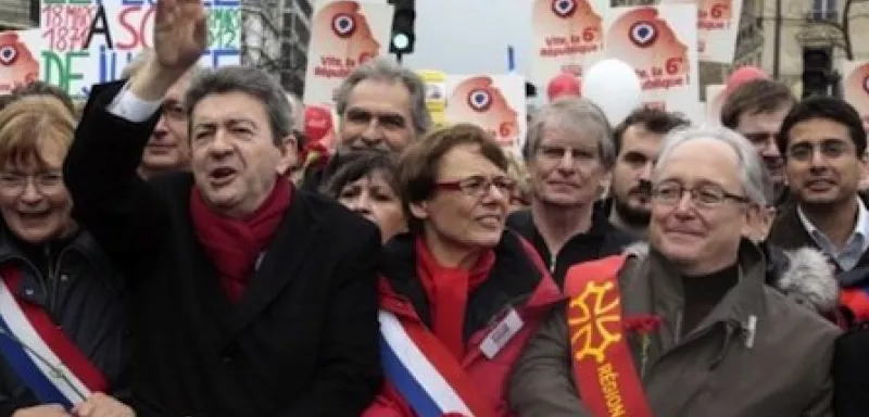 Après avoir claqué la porte du FDG, Mohamed Bouklit (ici à droite) appelle « à voter massivement » pour le candidat socialiste. (DR)