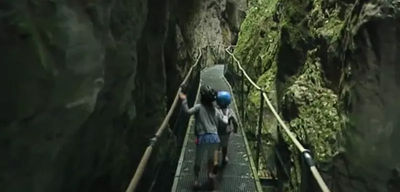 Découvrez Les Gorges de la Fou en vidéo, comme si vous y étiez ! (Capture d'écran/TvSud)