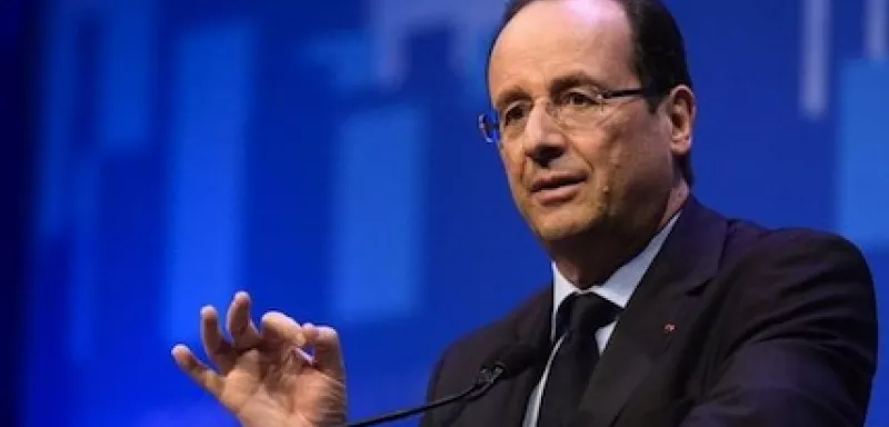 François Hollande a fait cette déclaration lors de sa première conférence de presse... (DR)