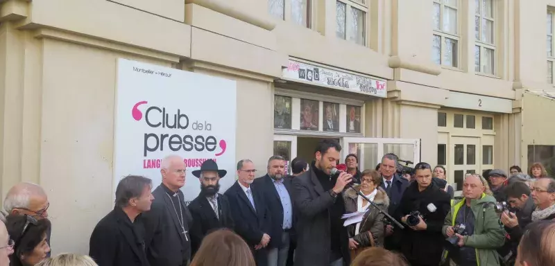 Après le discours d'introduction de Sébastien Hoebrechts, vice-président du Club de la Presse, représentants de la police nationale et municipale ont aussi délivré un message de cohésion nationale et de paix, en communion républicaine avec les différents représentants de culte et au beau nom du vivre ensemble.  (© N.E)