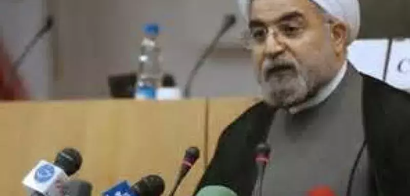 le président iranien Hassan Rohani... (DR)