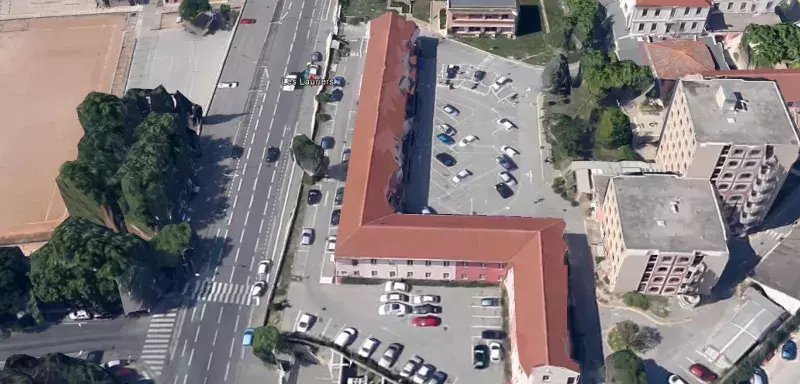 Les meurtres sont survenus à 2heures du matin, cité des Lauriers dans le 13e arrondissement de Marseille. (© Google Earth)