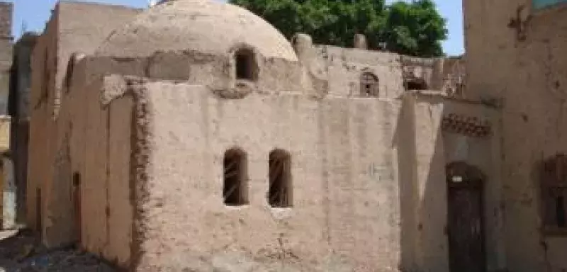 Une maison de terre à Louxor. (DR)