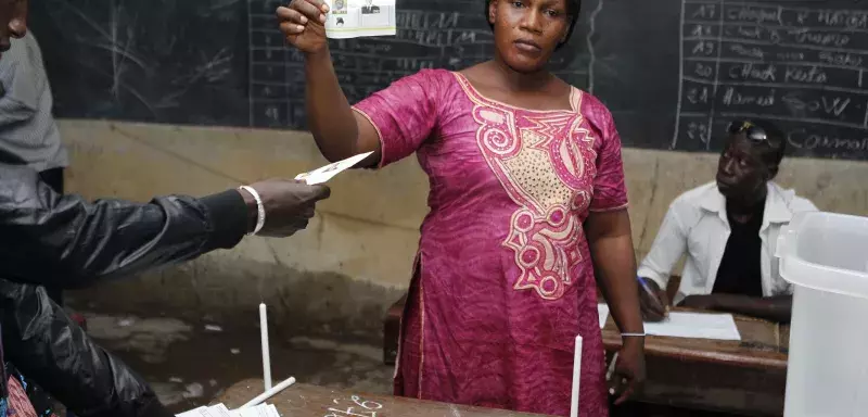 le dépouillement partiel donne une large avance à  Ibrahim Boubacar Keïta... (Xinhua)