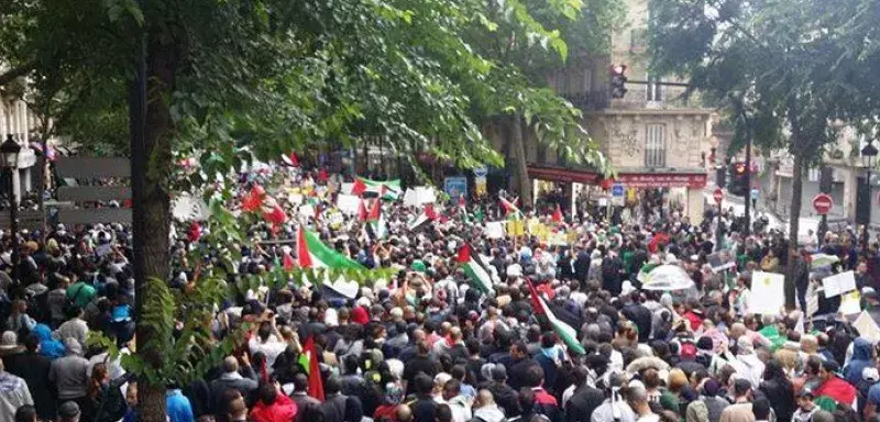 plus de 25000 manifestants  les manifestants étaient là « pour Gaza » et seulement « pour Gaza »... (DR)