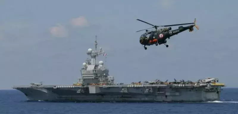 Le porte-avions français n'aurait pas porté assistance aux migrants en péril. (DR)