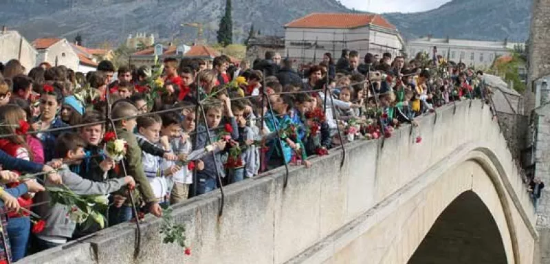 Commémoration : 20 ans d'urbicide du Vieux-Pont de Mostar